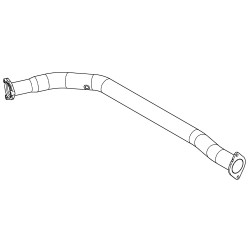W0004342  -  W24 Exhaust Manifold Downpipe LH 