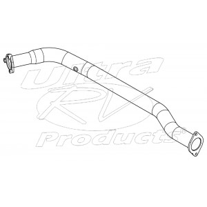 W0003523  -  Exhaust Manifold Downpipe RH