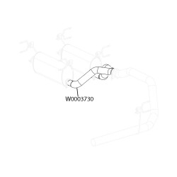 W0003730  -  Y-Pipe Asm - Exhaust, Crossover