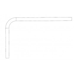 W0004457  -  Tailpipe - 178" Wheelbase (L4B - 3.9L Cummins)