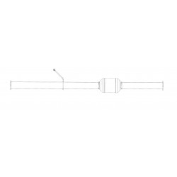 W0005092  -  Converter Asm - Catalytic (1 Per Side on W20/W22)