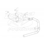 W0005672  -  Pipe Asm - Exhaust, Single Tail, 4" 