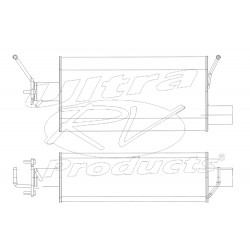 W0006357  -  Muffler Asm- Exhaust 