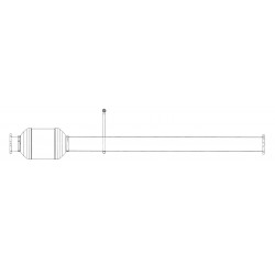 W0007585  -  Converter Asm - Catalytic (190" Wheelbase)