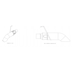 W0011121  -  Diffuser - Exhaust Tail Pipe