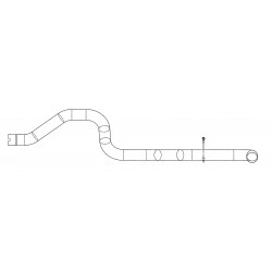 W0011931  -  Pipe Asm Exhaust Tail 