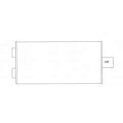 W0012319  -  Muffler Asm - Exhaust (L20 - 4.8L)