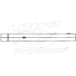 W0013545  -  Pipe Asm - Inter Exhaust  (length 24.96')