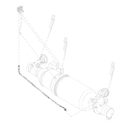 W8005736  -  Pressure Line Asm - Rear 