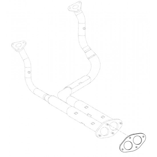 W8831647 - Gasket - Exhaust Manifold Pipe W8831647 - Gasket - Exhaust Manifold Pipe