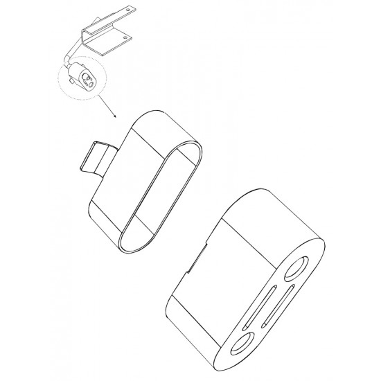 15296913  -  Exhaust Hanger Insulator 