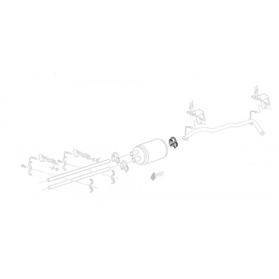 15529483 - Clamp Asm - Tail Pipe 15529483 - Clamp Asm - Tail Pipe