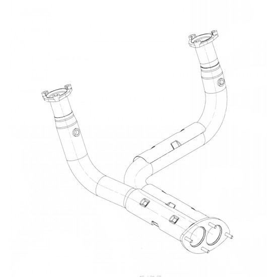 15735696 - Downpipe Asm - Exhaust Manifold 15735696 - Downpipe Asm - Exhaust Manifold