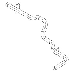 15986349  -  Pipe - Exhaust Tail