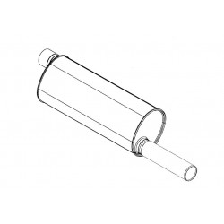 15989735  -  Muffler Asm - Exhaust (L57 - 6.5L Diesel)