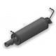 W0006356 - W-Series Muffler Assembly w/ Flanges (Individual) W0006356 - W-Series Muffler Assembly w/ Flanges (Individual)