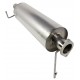 W0006356 - W-Series Muffler Assembly w/ Flanges (Individual) W0006356 - W-Series Muffler Assembly w/ Flanges (Individual)