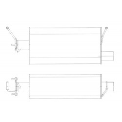 W0006357  -  Muffler Asm- Exhaust 