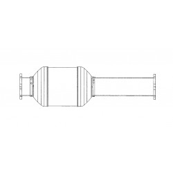 W0007583  -  Converter Asm - Catalytic (157" Wheelbase)
