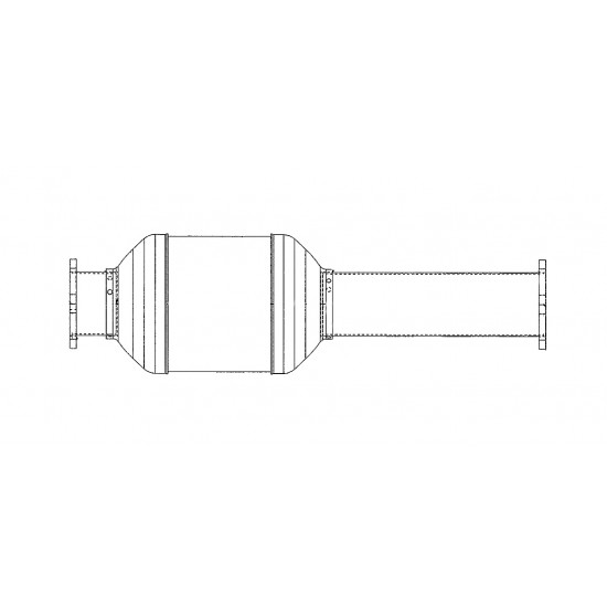 W0007583 - Converter Asm - Catalytic (157" Wheelbase) W0007583 - Converter Asm - Catalytic (157" Wheelbase)