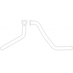 W0007840  -  Pipe Turbo Outlet 