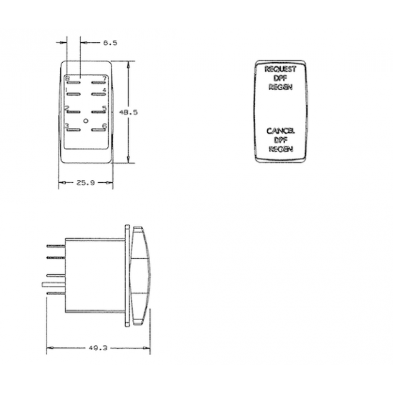 W0010276  -  Switch Asm -  Manual Re 