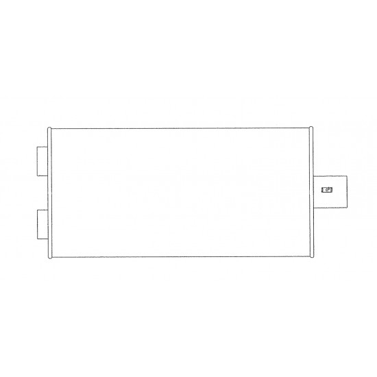 W0012319 - Muffler Asm - Exhaust (L20 - 4.8L) W0012319 - Muffler Asm - Exhaust (L20 - 4.8L)