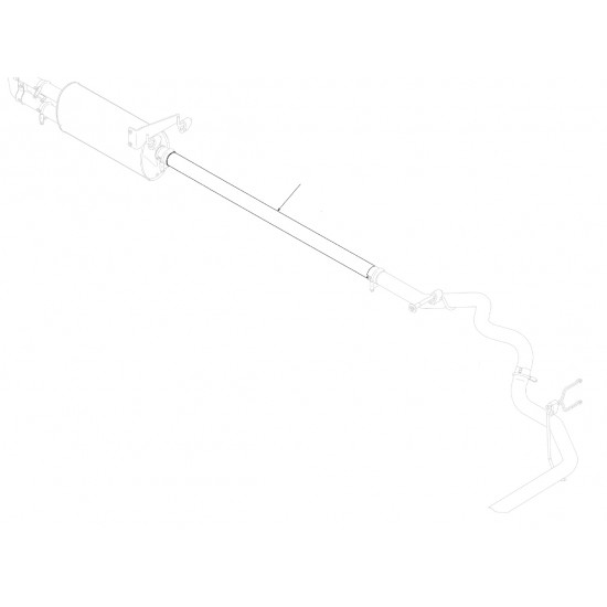 W0012770 - Pipe Asm - Intermediate Exhaust W0012770 - Pipe Asm - Intermediate Exhaust