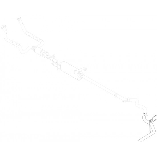 W0012777 - Pipe Asm - Exhaust Tail W0012777 - Pipe Asm - Exhaust Tail