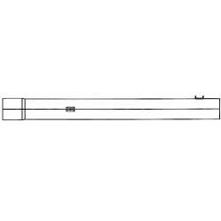 W0013545  -  Pipe Asm - Inter Exhaust  (length 24.96') W0013545  -  Pipe Asm - Inter Exhaust  (length 24.96')