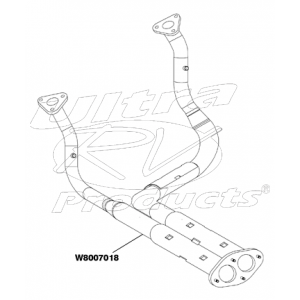 W8007018 - Exhaust Manifold Pipe Asm