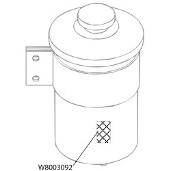 W8003092  -  Filter - Power Steering Fluid