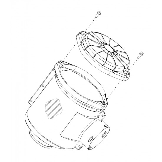 W0001317 - Air Cleaner Housing Asm (L4B - 3.9L Cummins & L6I - 4.5L) W0001317 - Air Cleaner Housing Asm (L4B - 3.9L Cummins & L6I - 4.5L)