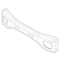 W0000049  -  Crossmember - Rear Spring Front, Rear Spring Rear 