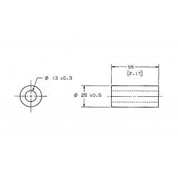 W0000147  -  Spacer-frt F/tnk 