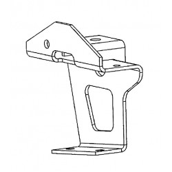 W0007943  -  Bracket Asm - Engine & Front Upper Shock Mounting, RH (L6I - 4.5L Diesel)