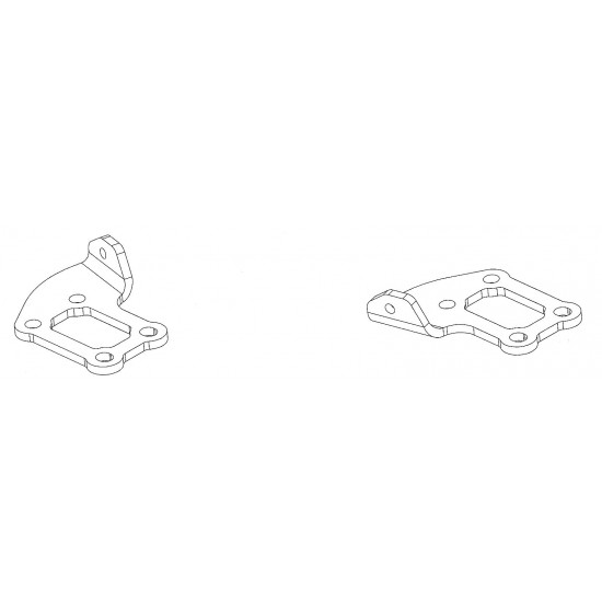 W0013347  -  Bracket - Rear Lower Shock Mounting L/H