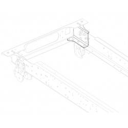 W0013891  -  Brace - Corner, Front Crossmember LH