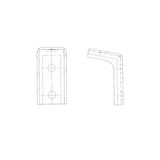 00337550  -  Bracket-frt Brk Hose Frm  00337550  -  Bracket-frt Brk Hose Frm