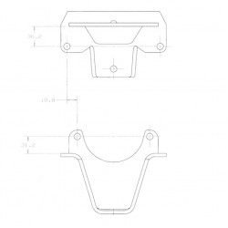 W0000168  -  Bracket-stabilizer Bar 