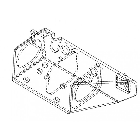 W0001054  -  Front Suspension Box - RH (Upper Shock Mount)