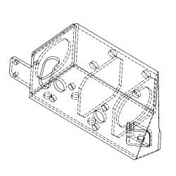 W0001059  - Front Suspension Box - LH (Upper Shock Mount)