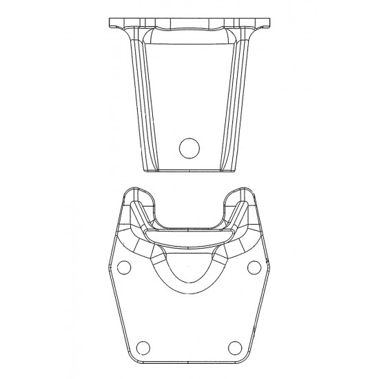 W0009762  -  Bracket - Auxillary Spring Front W0009762  -  Bracket - Auxillary Spring Front