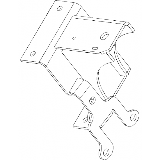 W0010655  -  Bracket-engine Mounting To Rail- Lh