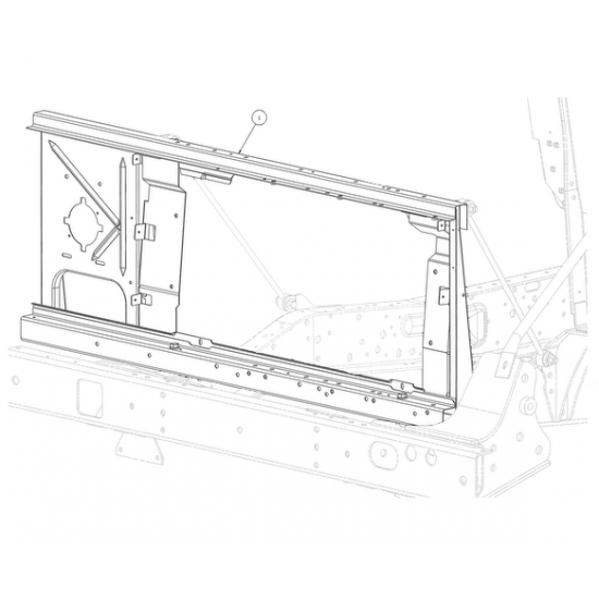 W0011870  -  Support Asm Radiator 