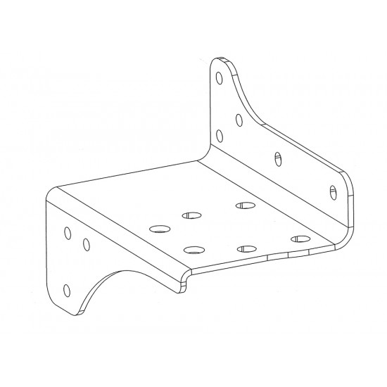 W0013385 - Brace - Corner Asm, Front Crossmember Right Hand W0013385 - Brace - Corner Asm, Front Crossmember Right Hand