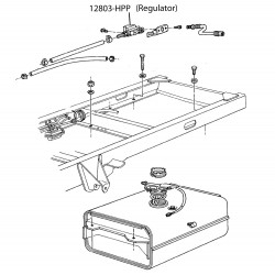 12803-hpp - Regulator Asm-fuel Pressure  