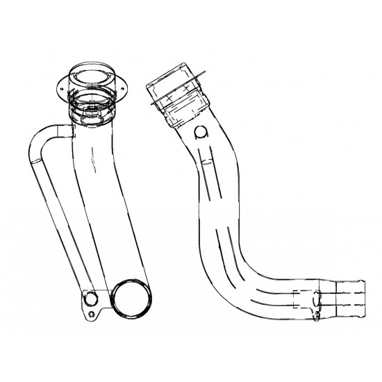 15721334  -  Pipe Asm - Fuel Tank Filler 