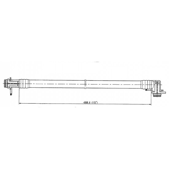 W0000916 - Tube Asm-fuel Line -5/8 W0000916 - Tube Asm-fuel Line -5/8