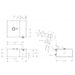 W0005258  -  Tank Asm - Diesel 40 Gallon